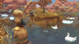 Screenshot Tales of the Shire PC – activités bucoliques dans un décor champêtre avec rivières et canards sur KeyVerse Gaming