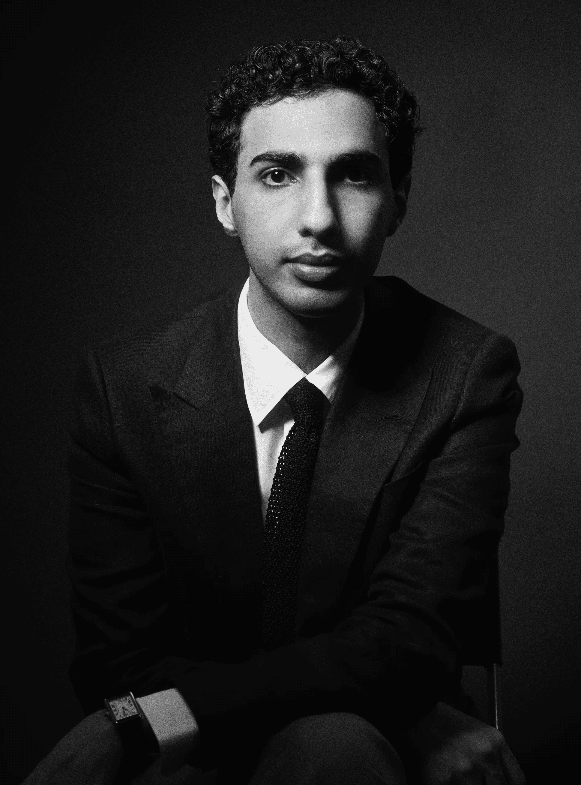 Photographer holding camera