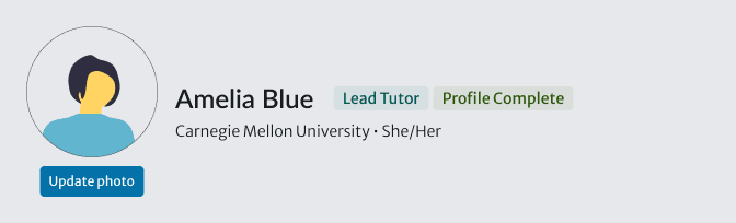 Quick tutor recognition