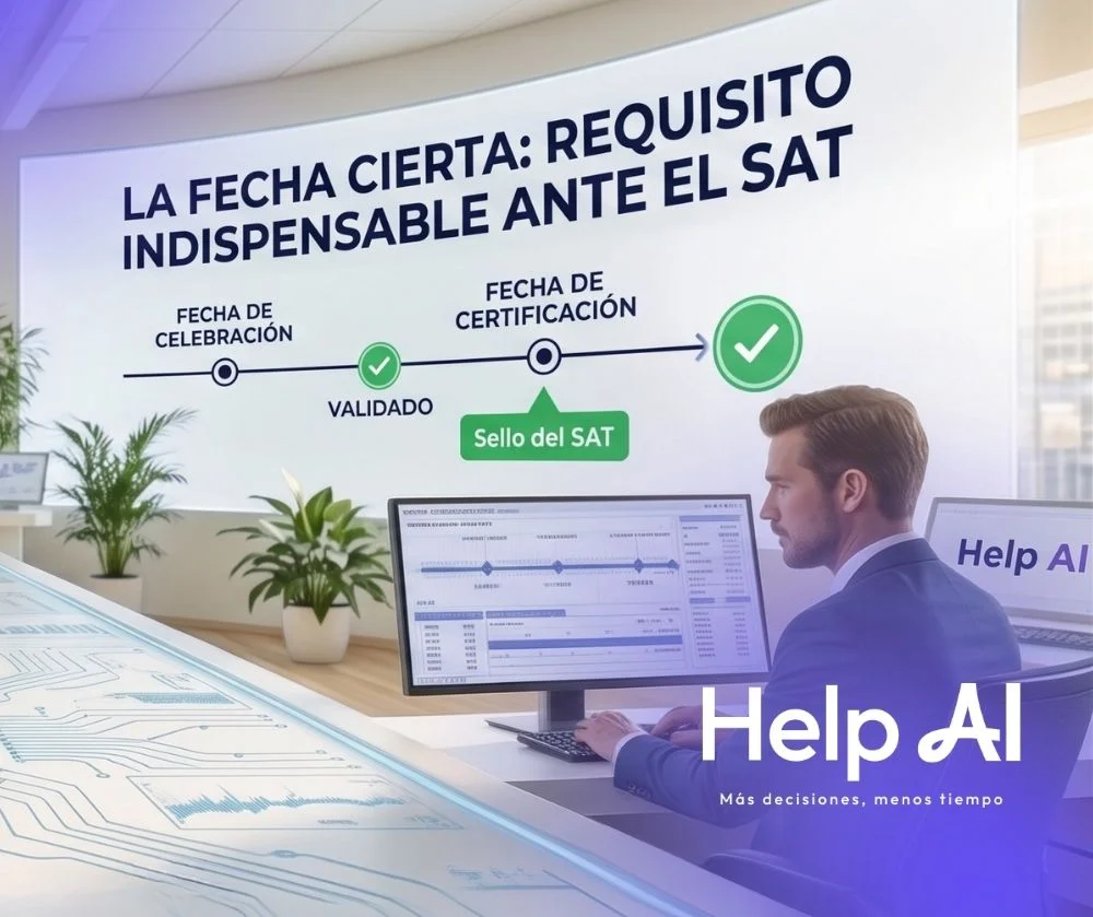 La Fecha Cierta: Requisito Indispensable ante el SAT
