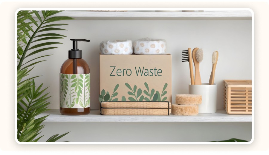 Zero-waste kit with eco diapers