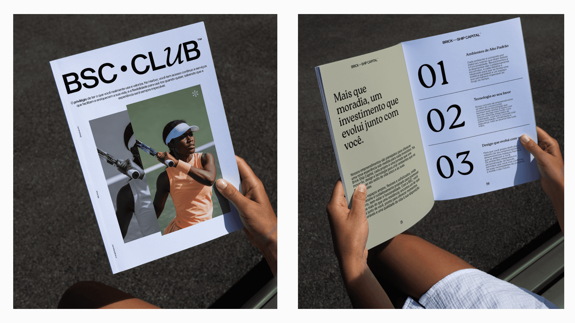 BSC — Tipografia e Sistema Visual