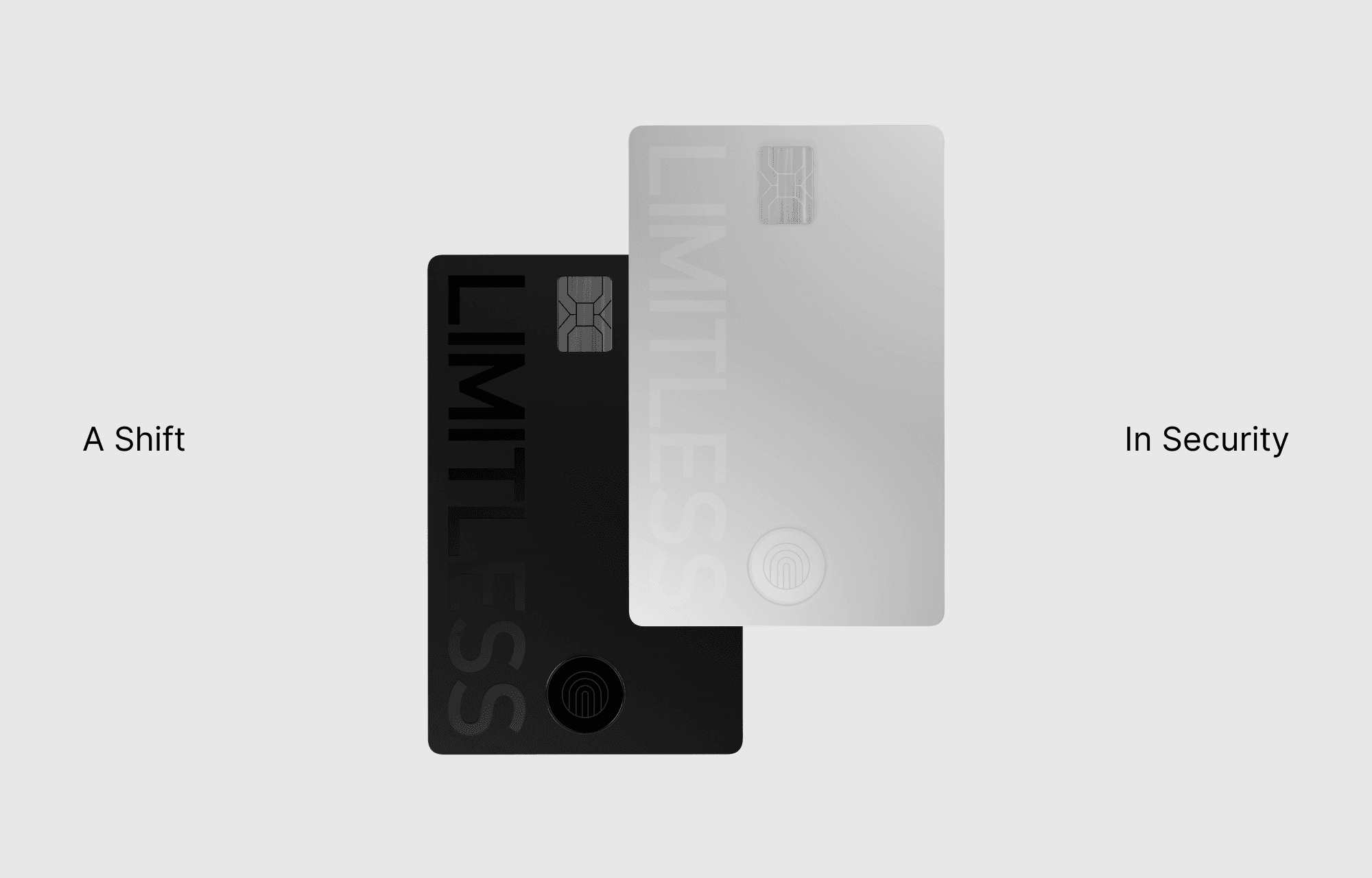 payment cards black and silver