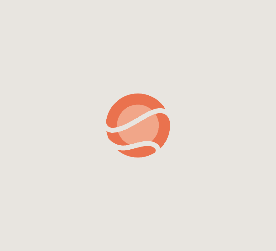 Abstract sun logo.