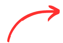 Red growth arrow pointing upwards on a grey bar chart.