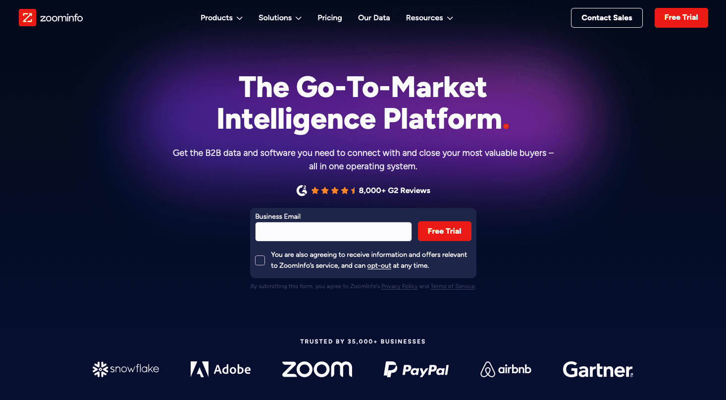 zoominfo-website