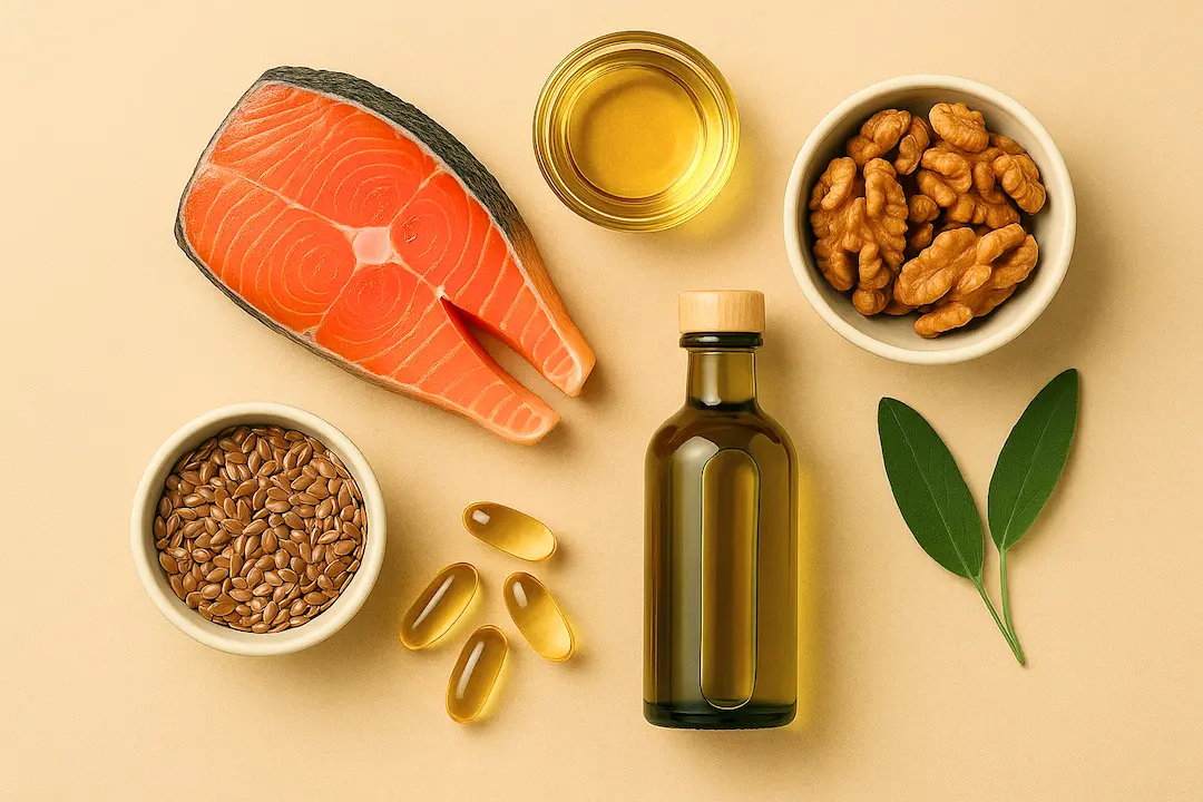 Omega 3 Nahrungsquellen und Supplemente