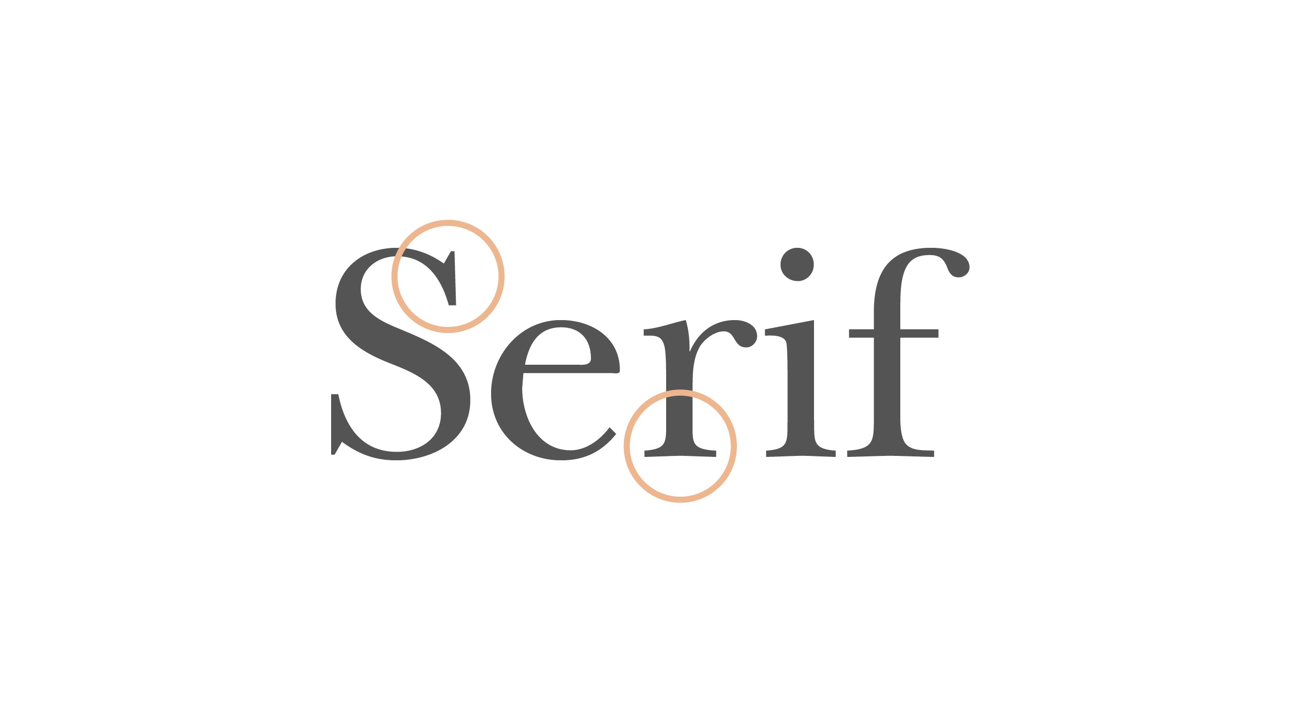serif