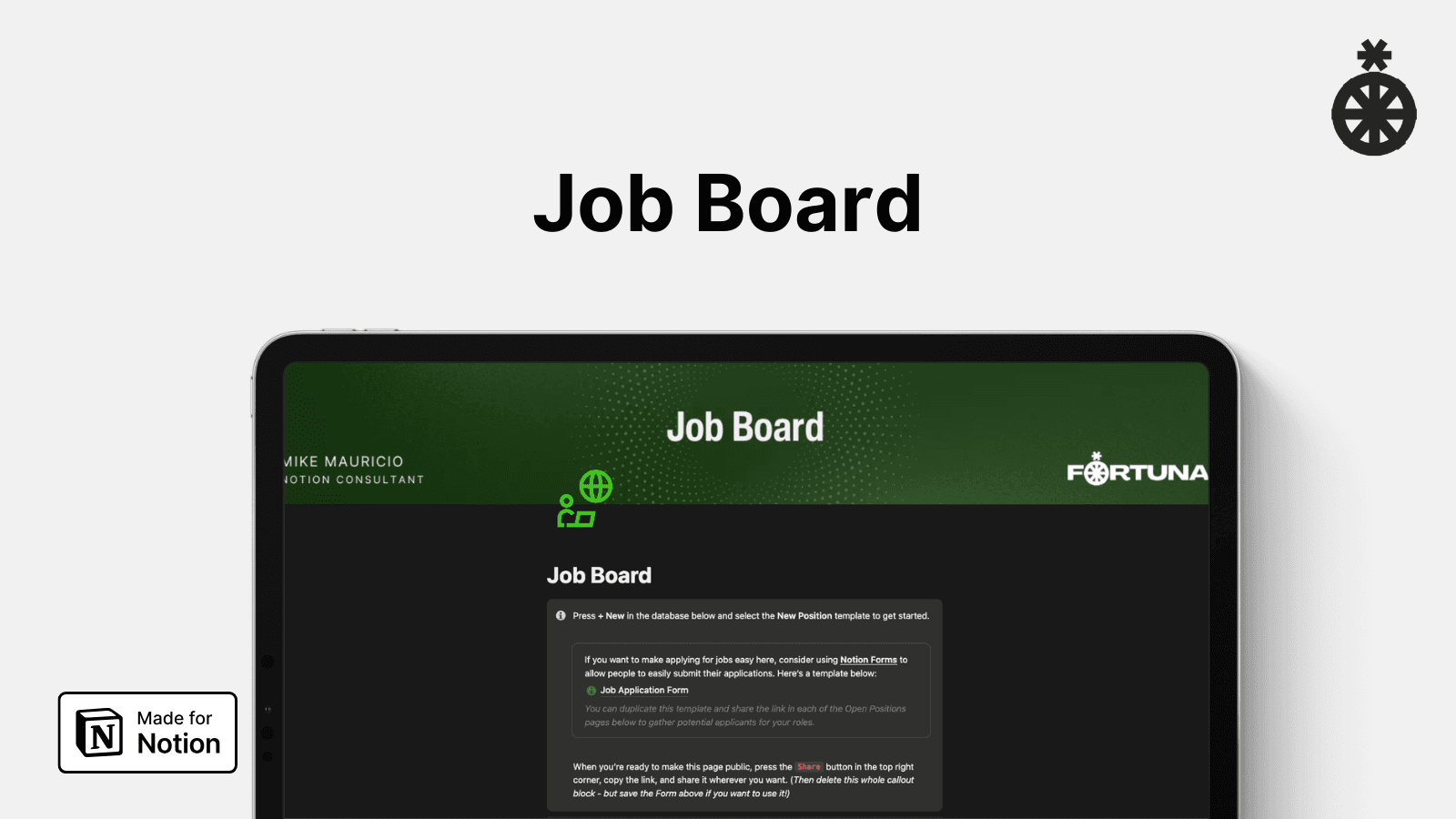 Fortuna Job Board