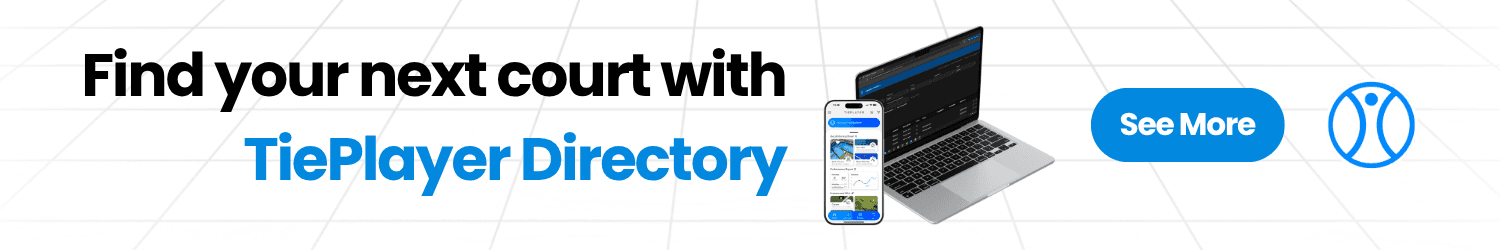 find your next court with tieplayer directory