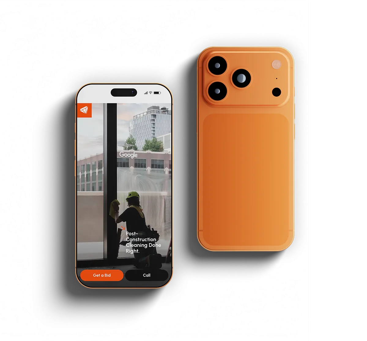 Superior Labor Solutions Crew Member Cleaning Windows