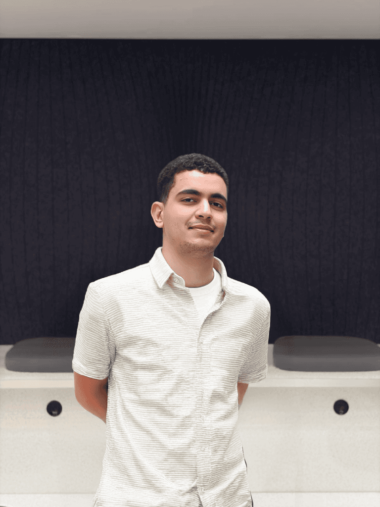 Mourad Hassani, membre de l'équipe Aldebaran