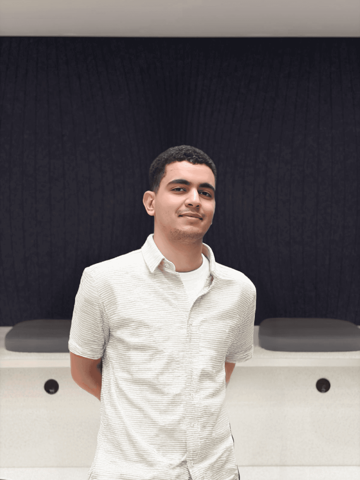 Mourad Hassani, membre de l'équipe Aldebaran