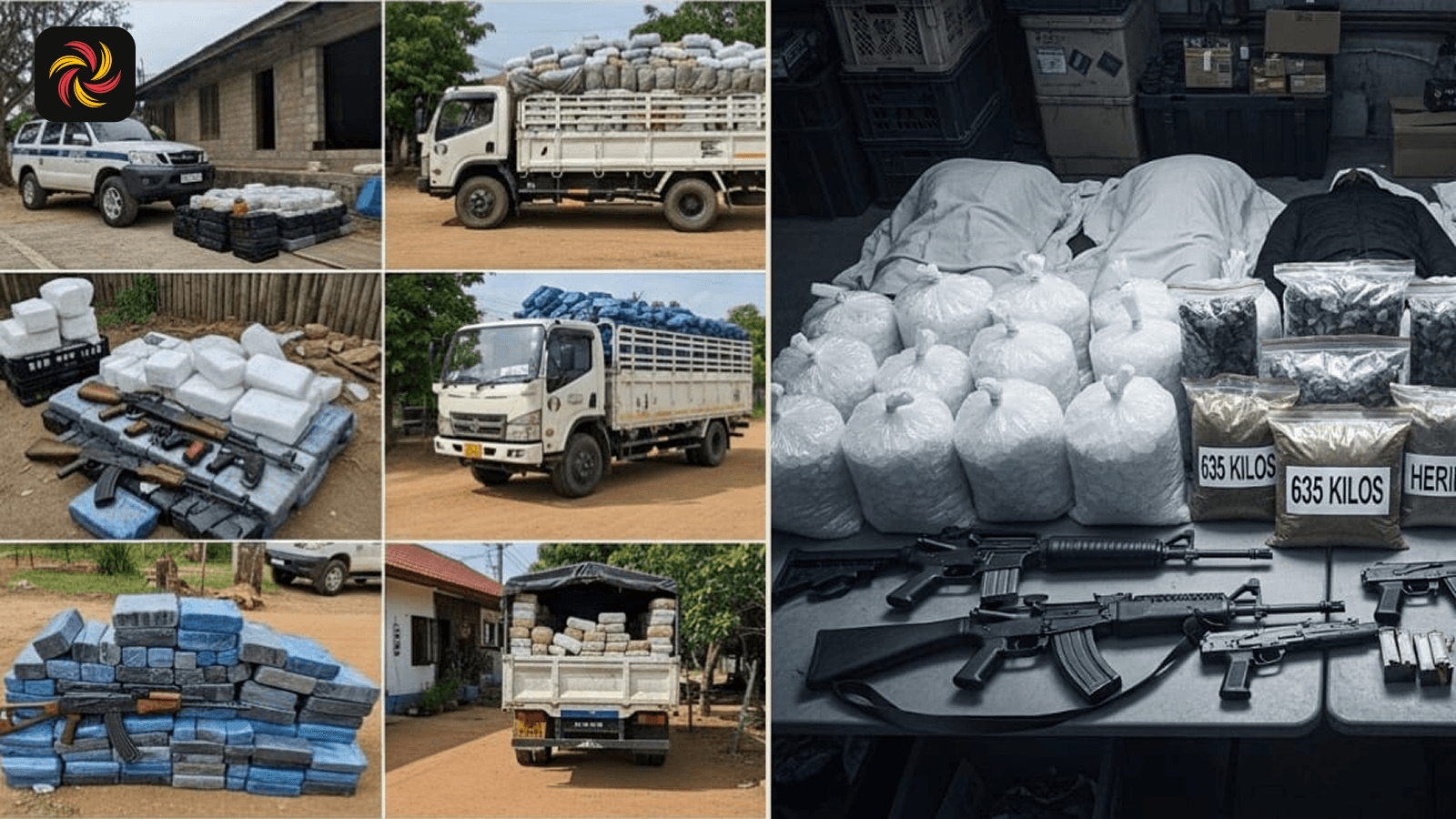 Three deaths with a stockpile of drugs and firearms in Tangalle