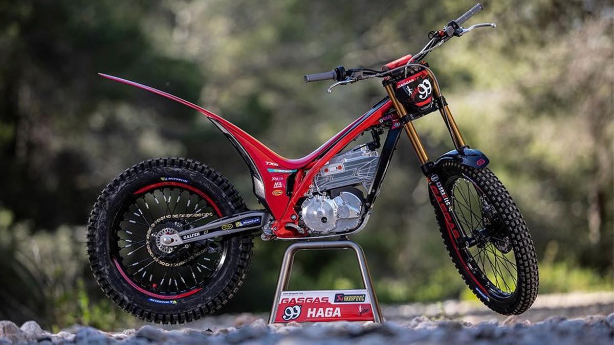 Gasgas electric txe e trial gp off road motorcycle vehicle motorbike