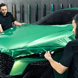 modern house with big windows