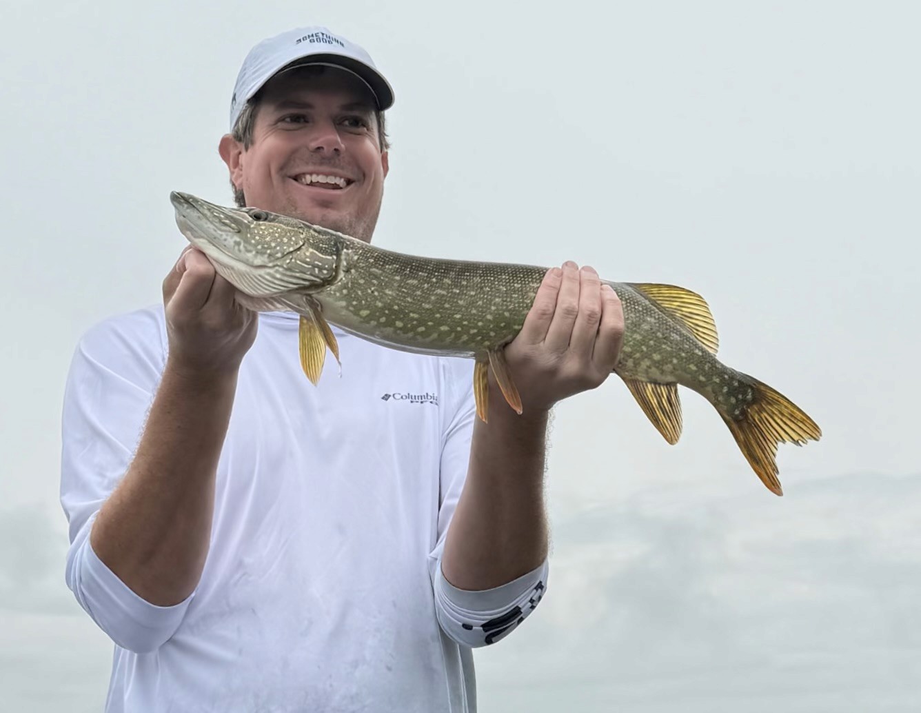 Northwoods Esox action during a rainy summer trip