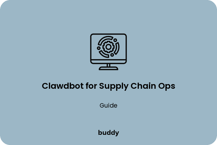 Clawdbot for Supply Chain Ops: What AI Agents Can Teach Us About the Future of Logistics Workflows