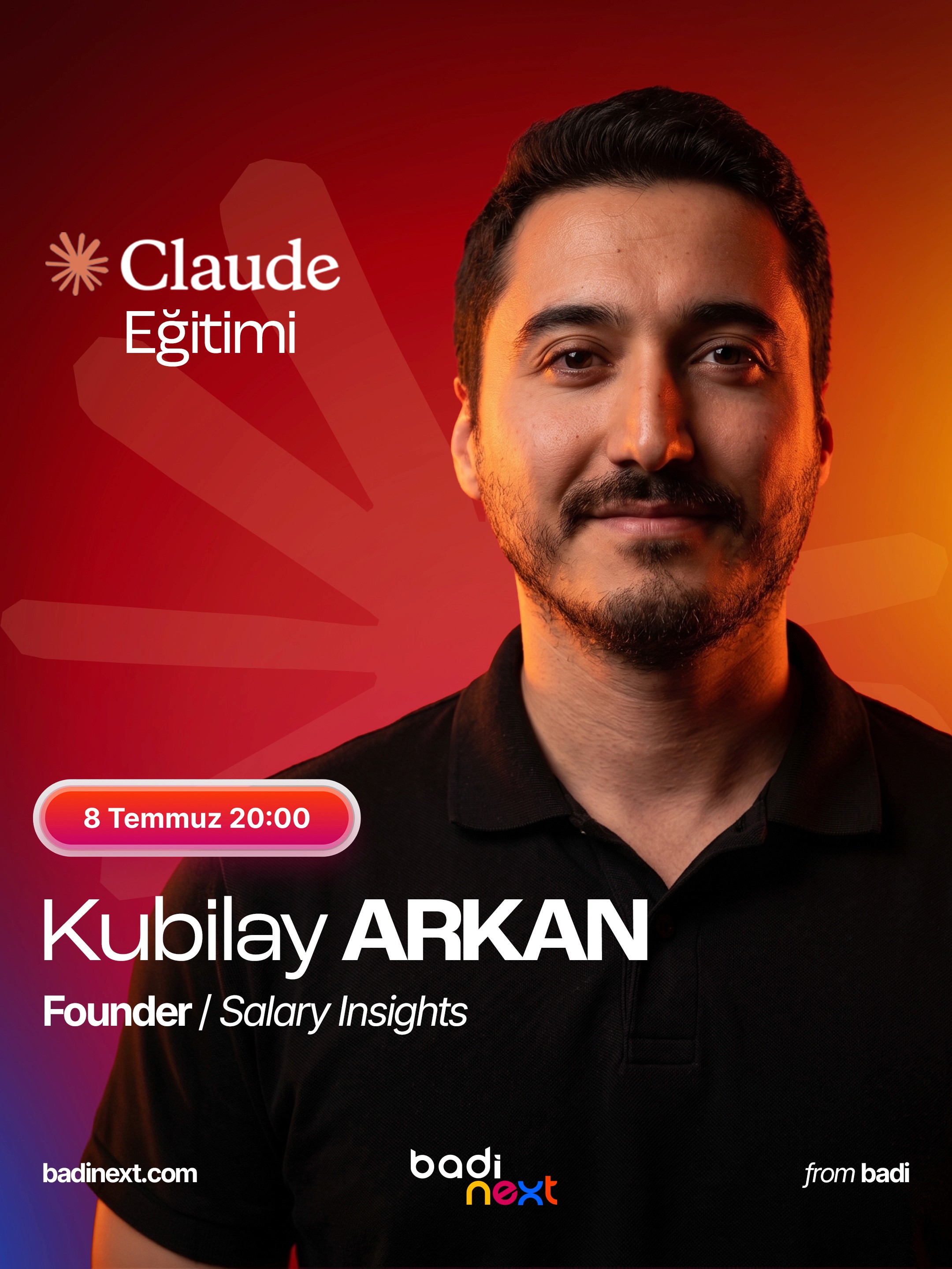 Claude training — speaker post