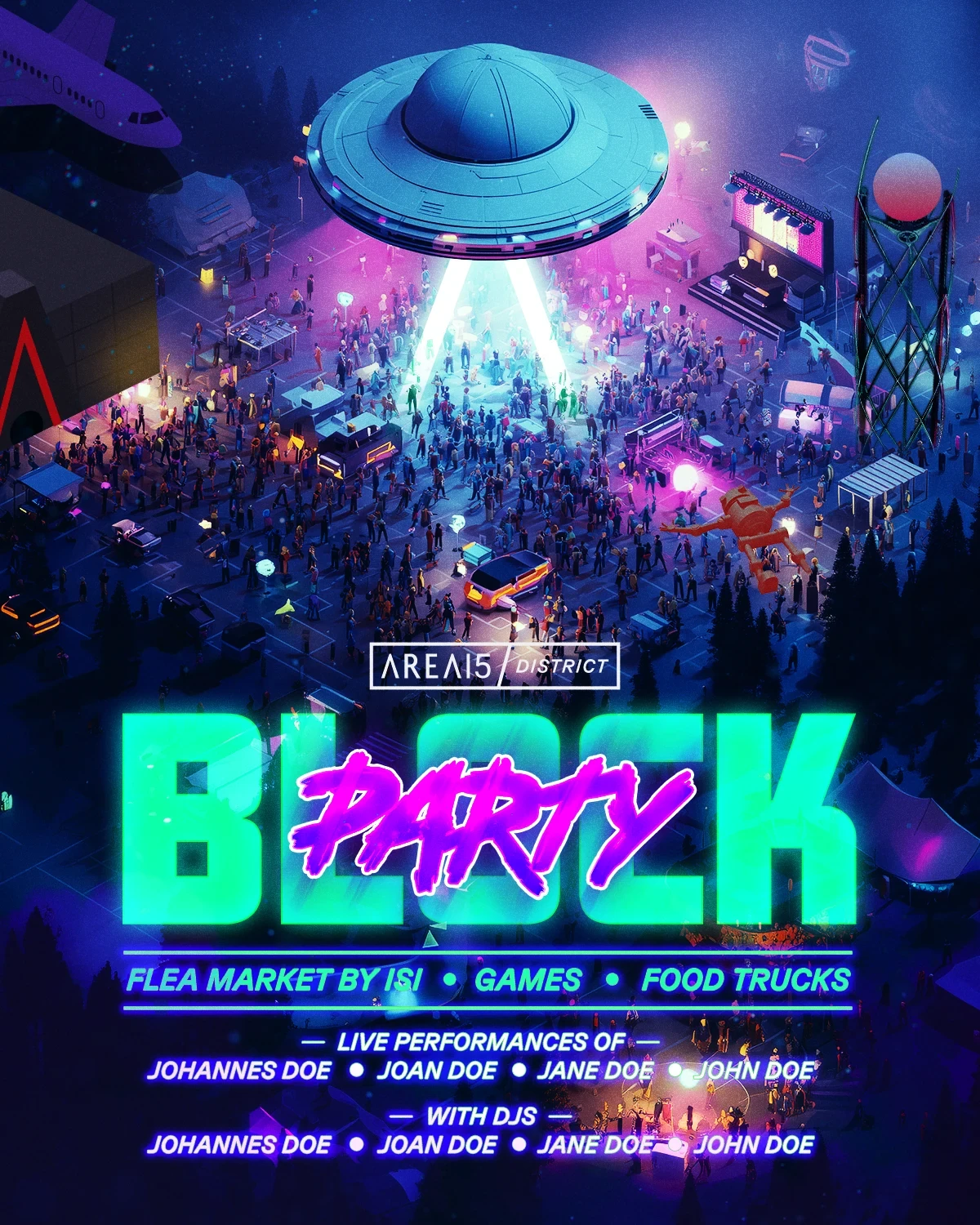 Block Party — AREA15