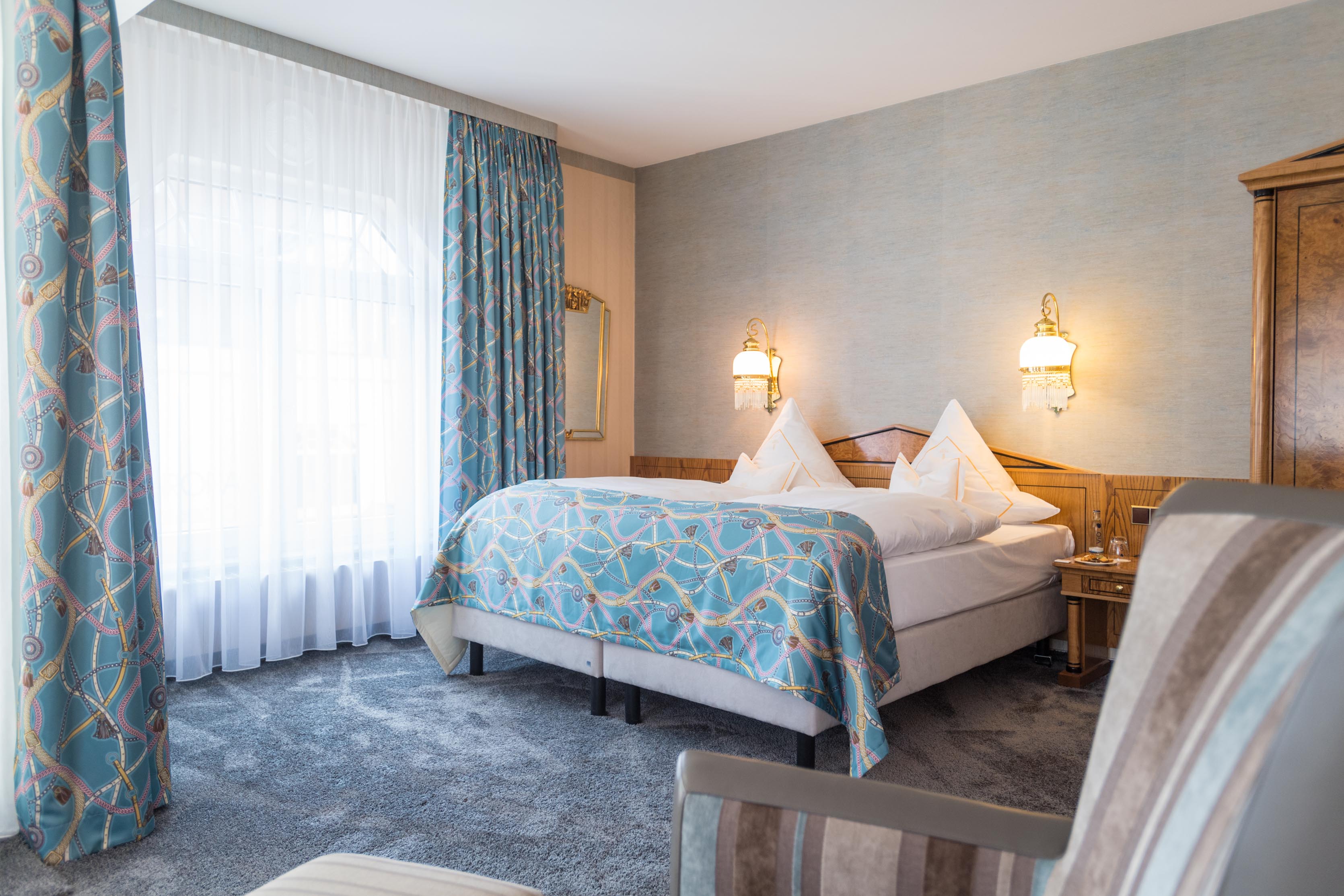 Luxus Zimmer in Blau