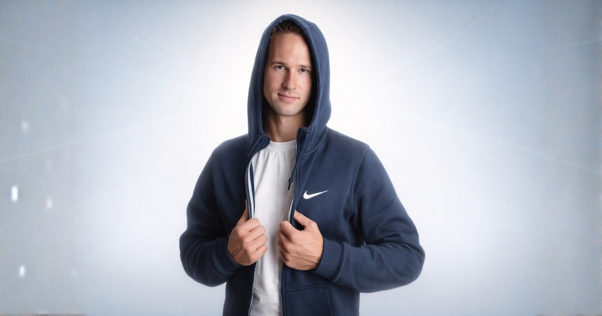 Danny van Brussel, high-end personal trainer voor ondernemers, in zwart colbert met lichte shirt, glimlachend tegen een donkere achtergrond.