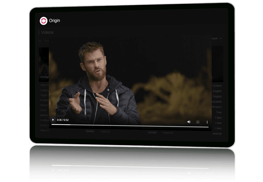 dashboard about live streaming availability by business model and audience preferences
