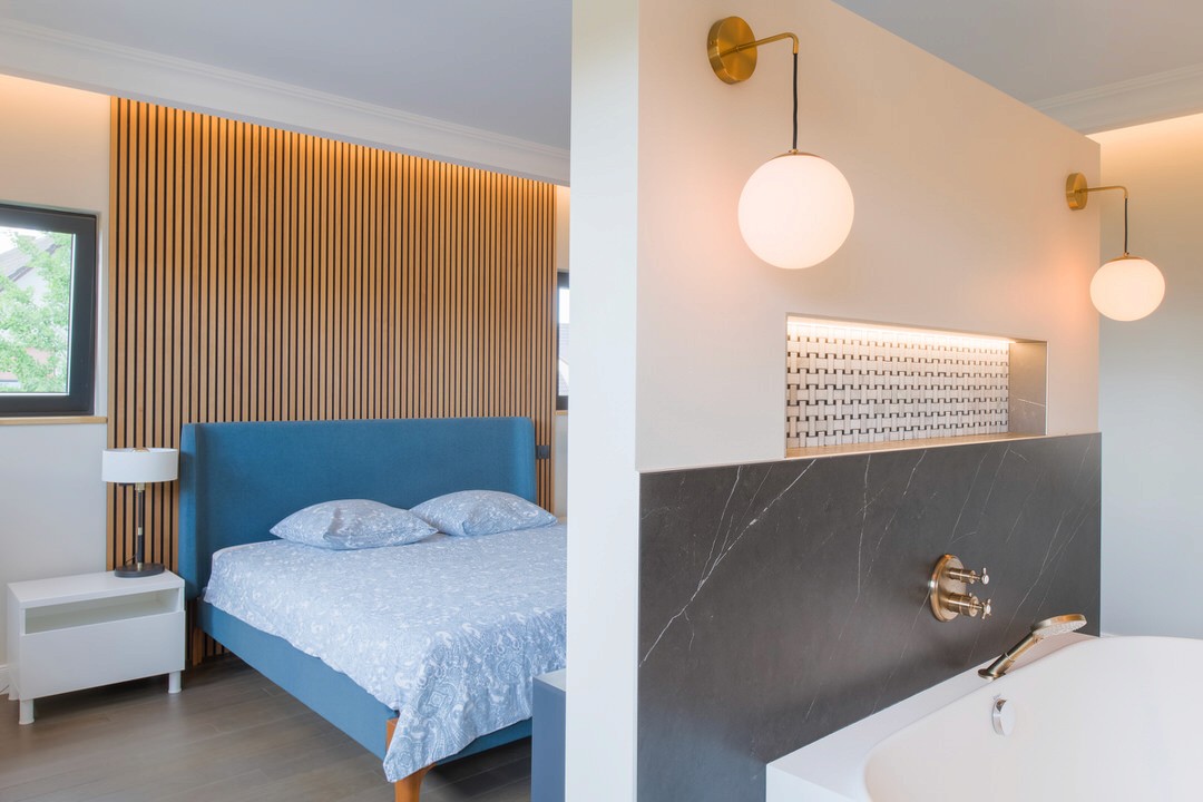 Suite parentale moderne réalisée par Batiglobal
