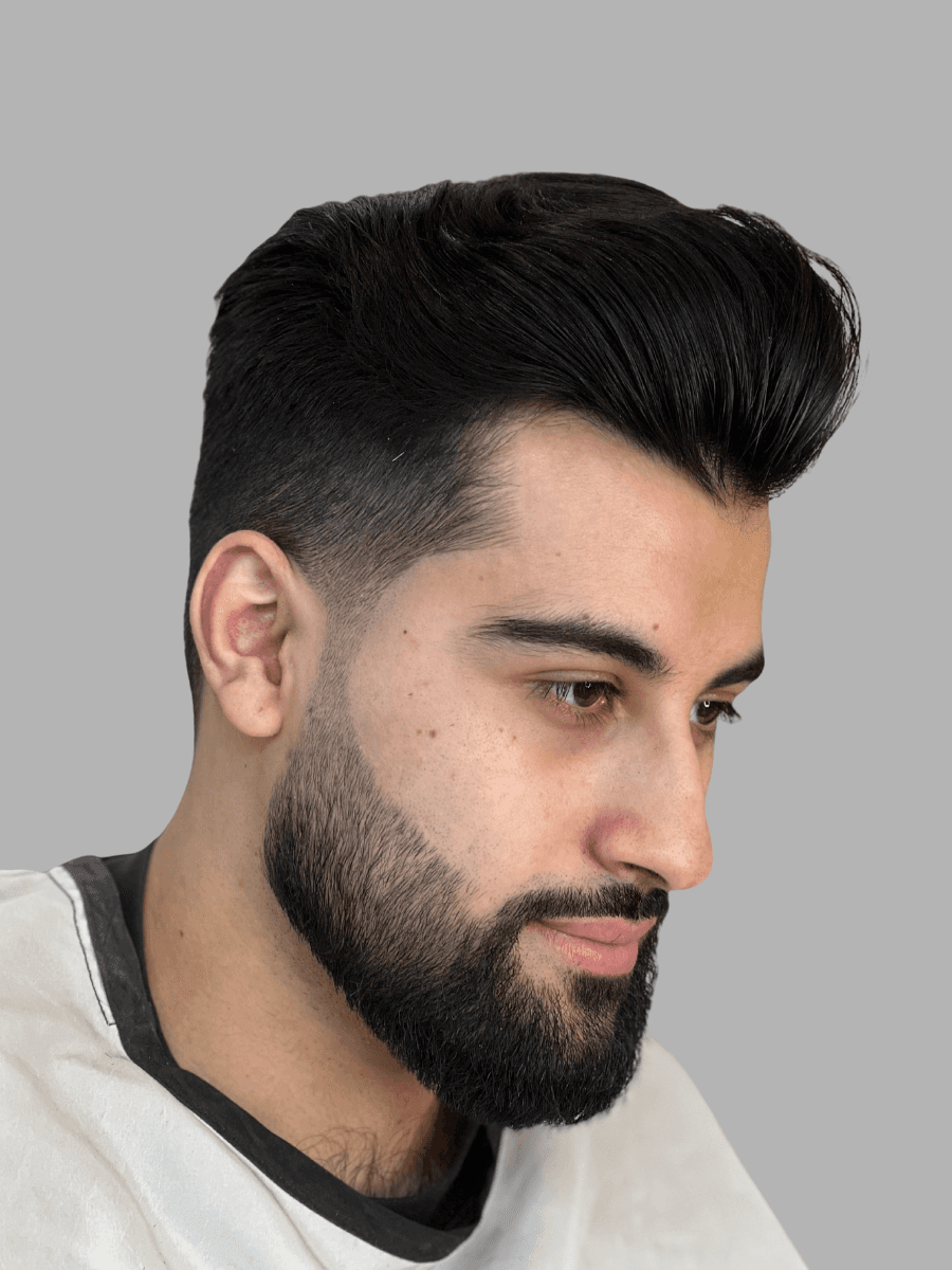 white rabbit on grey concrete floor