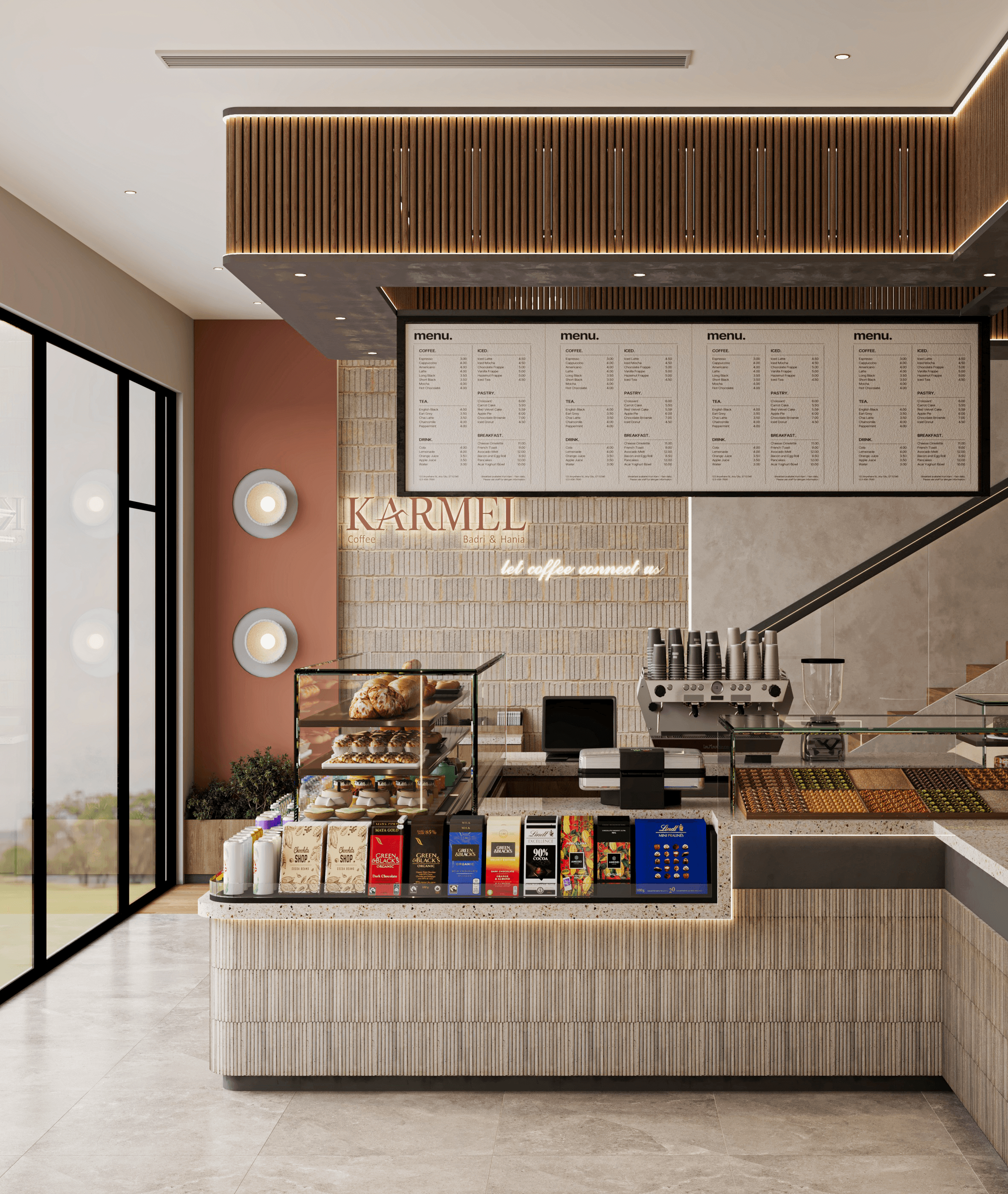 Project showcase image featuring a modern, refined interior.