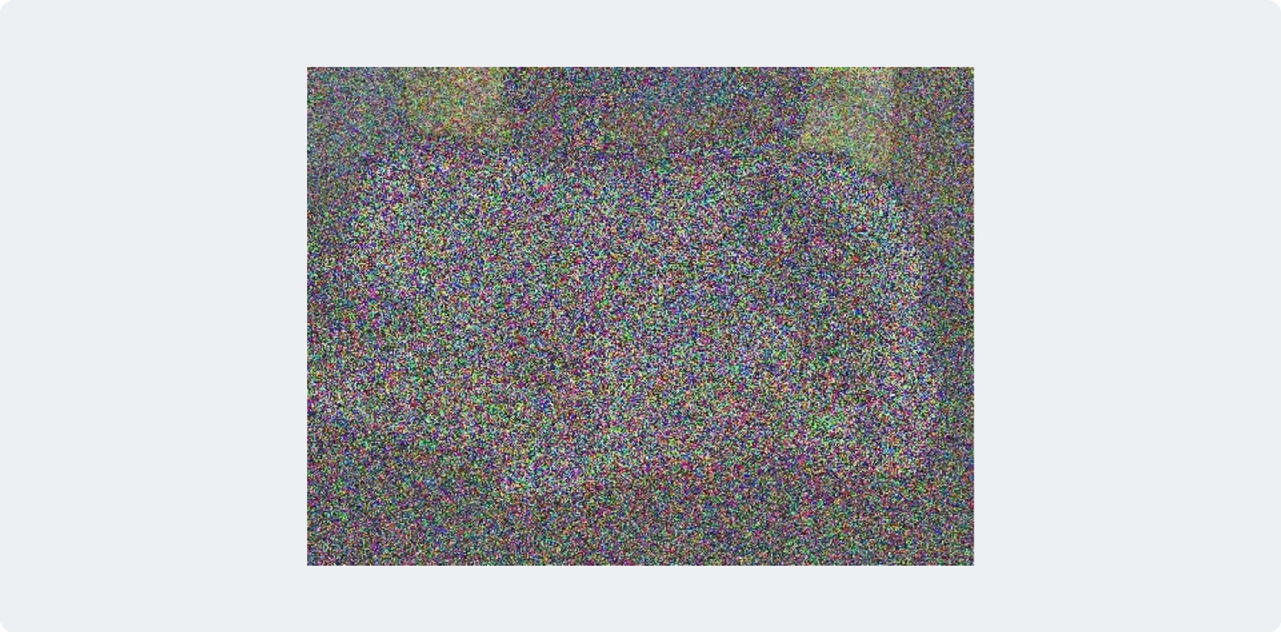 Example of image with Gaussian noise with std=60 (dog)