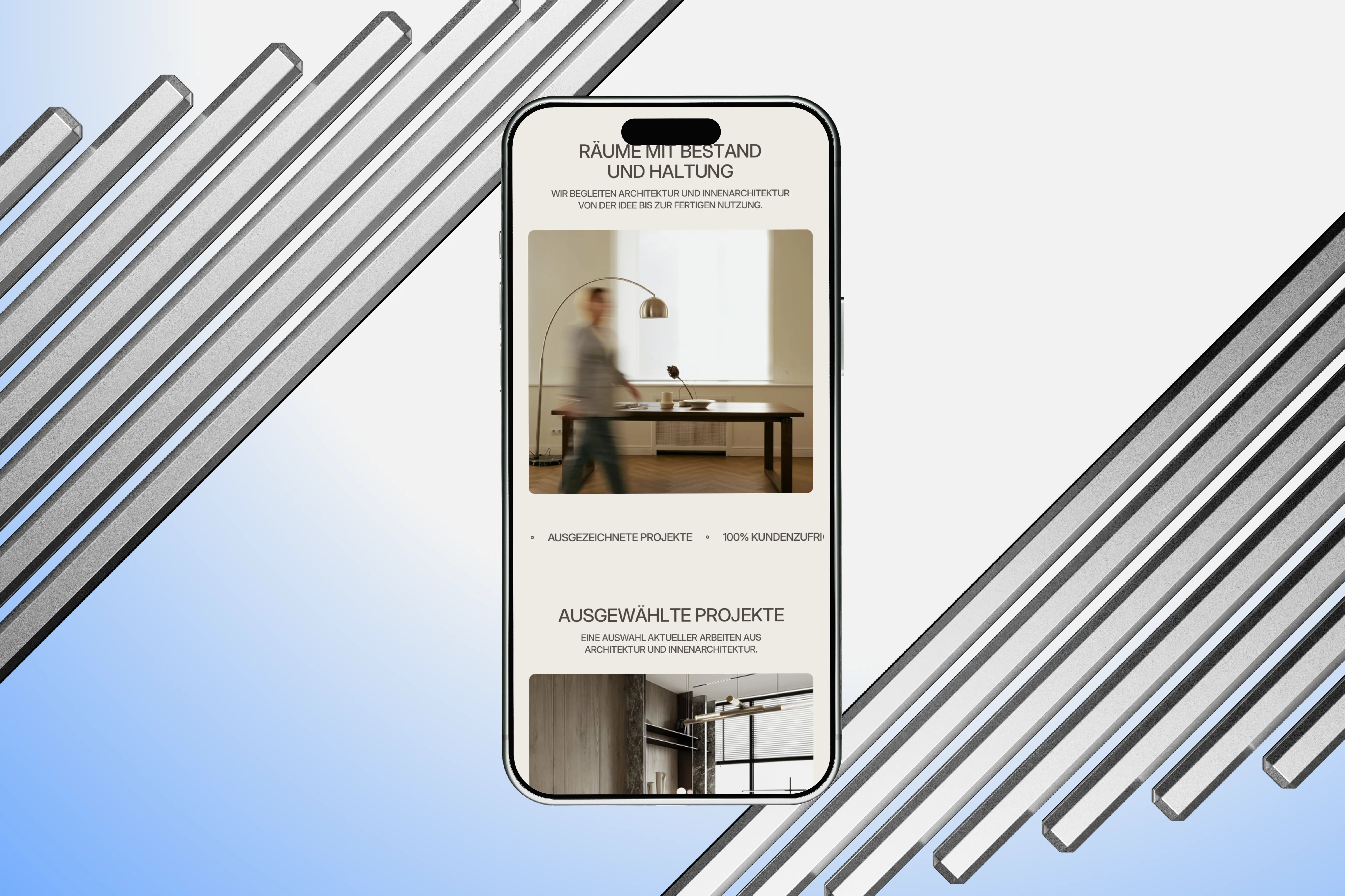 Spaces Mockup Mobile