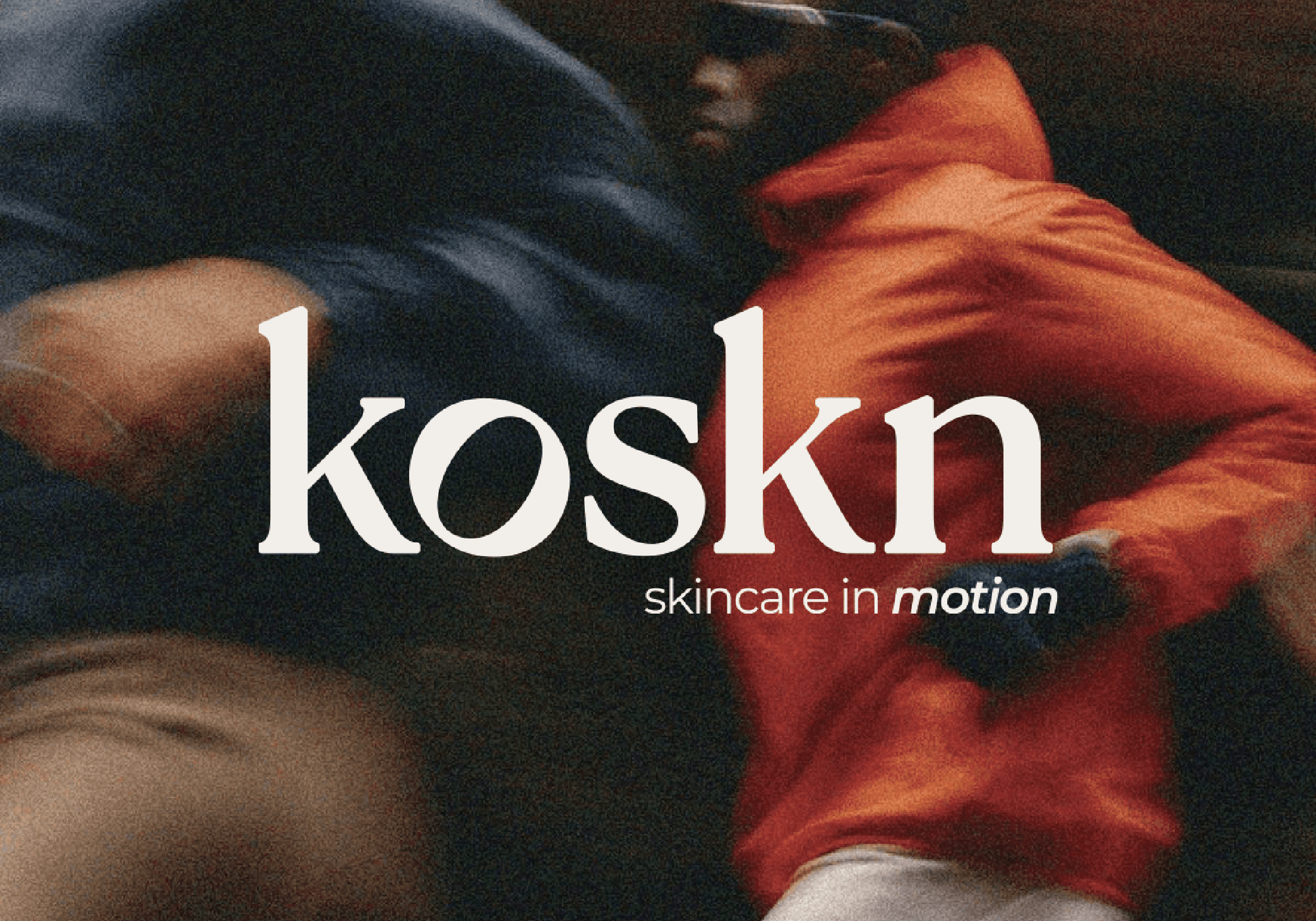 logo on running photograph