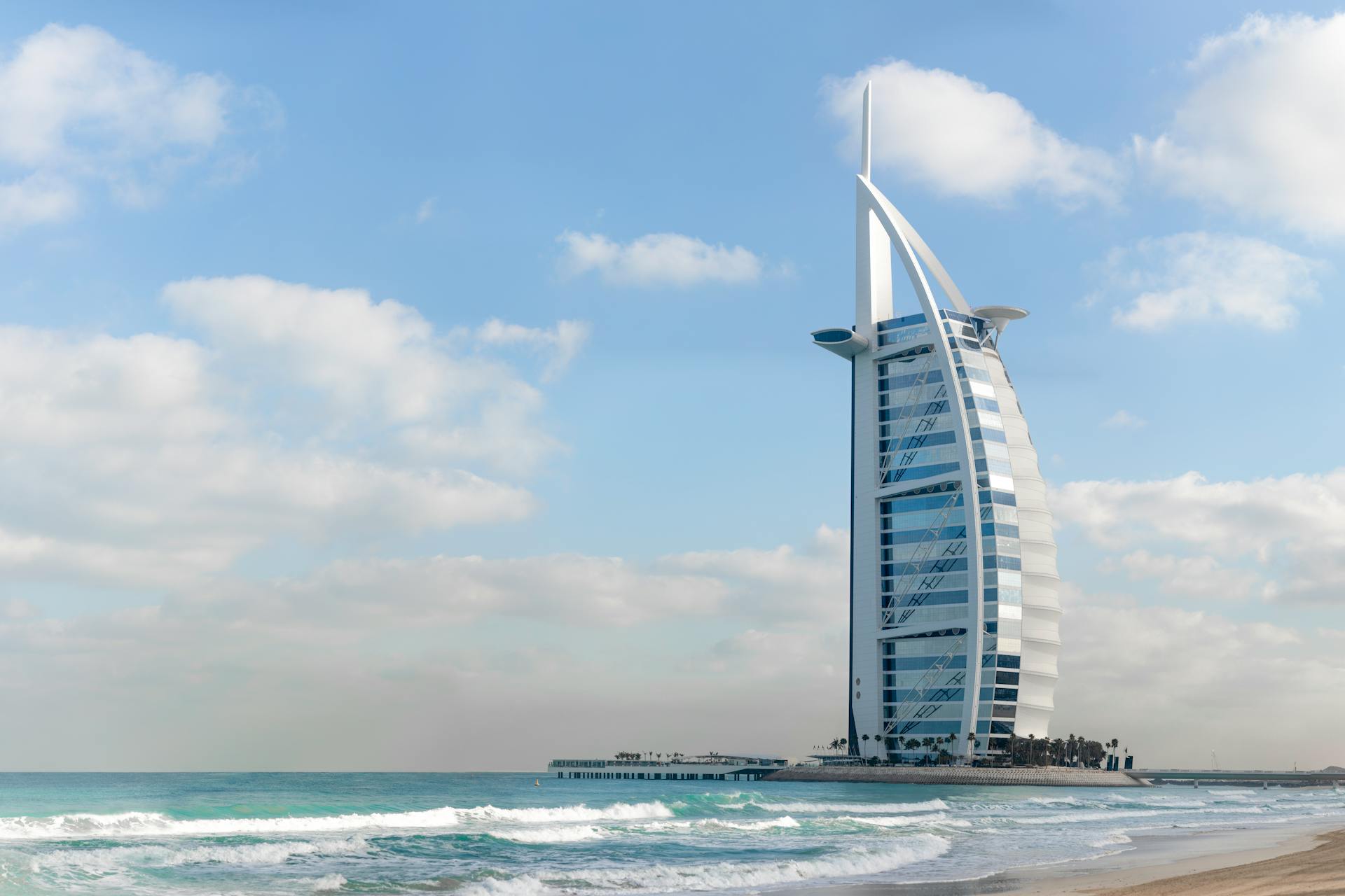 Burj Al Arab, 7-star luxury hotel