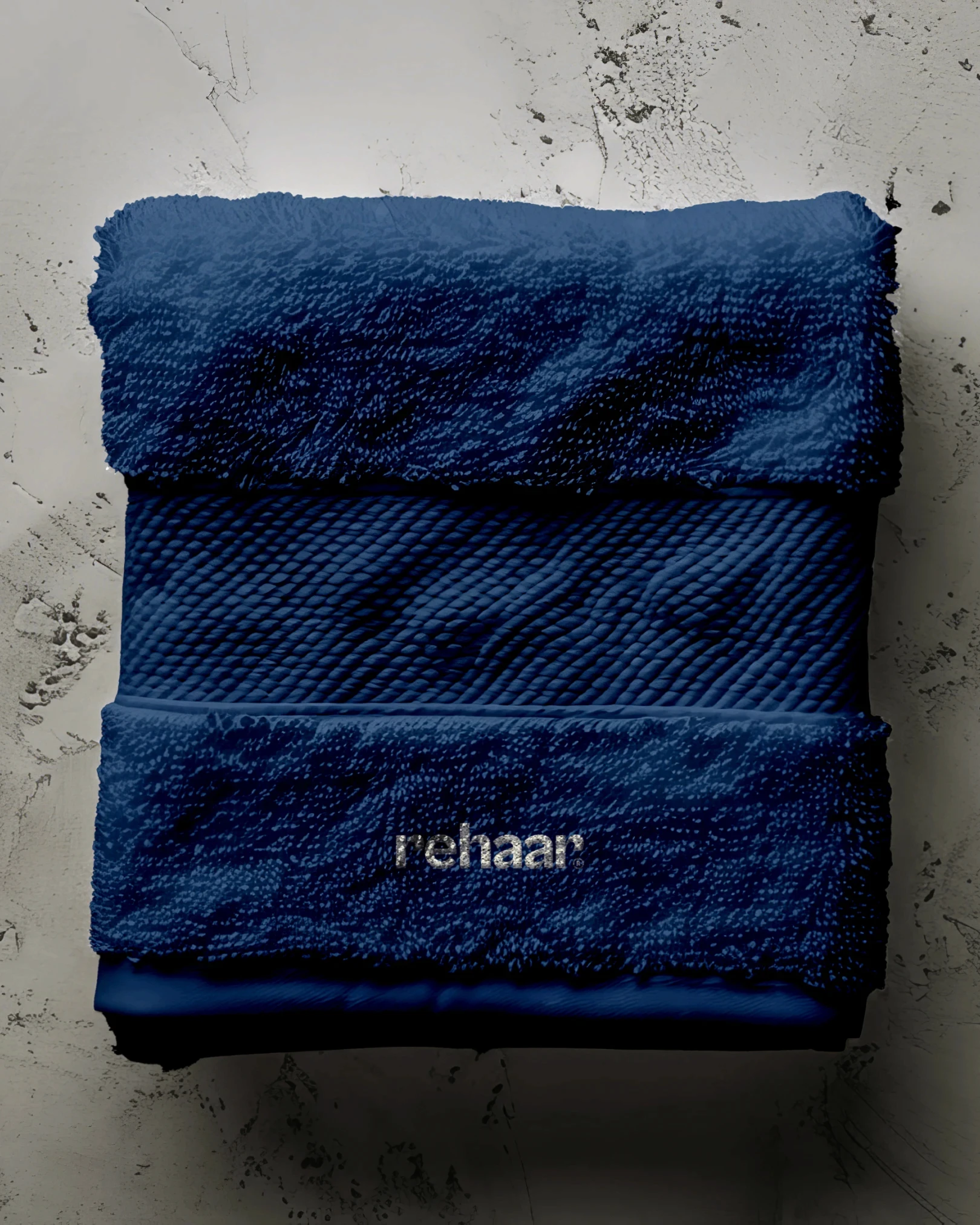 Blue Towel with logo