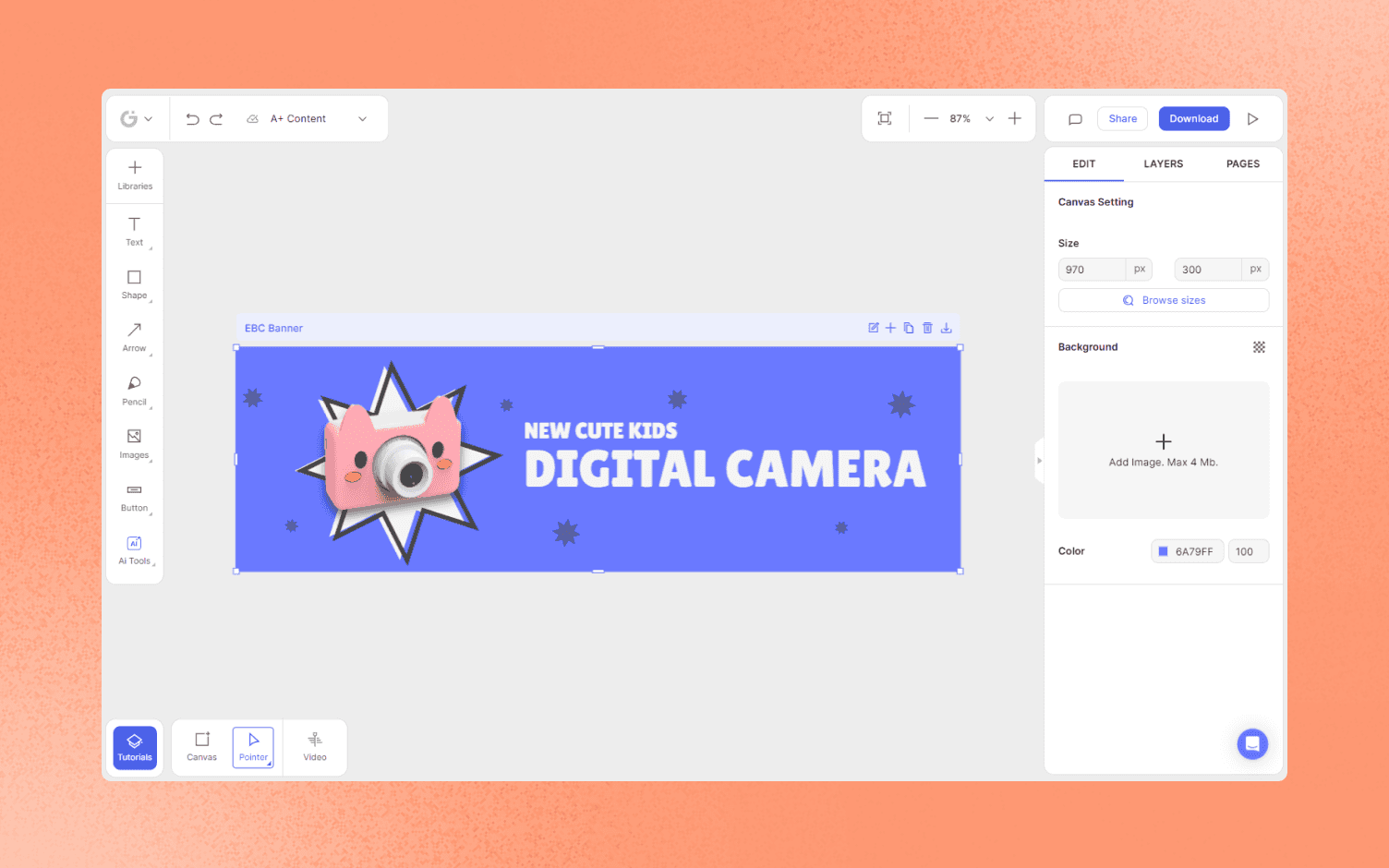 design A+ content glorify