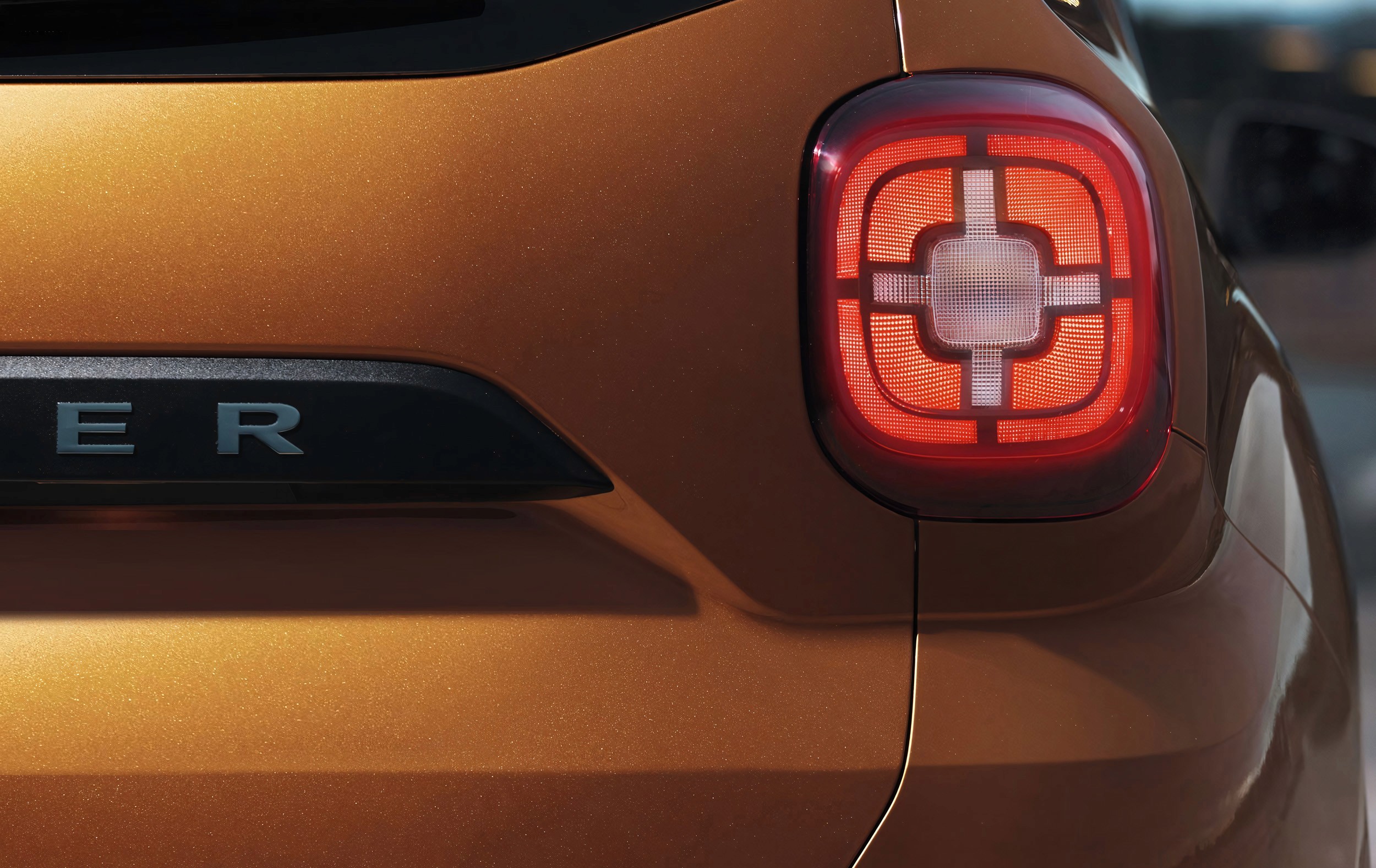  duster II detail of tail and tail light