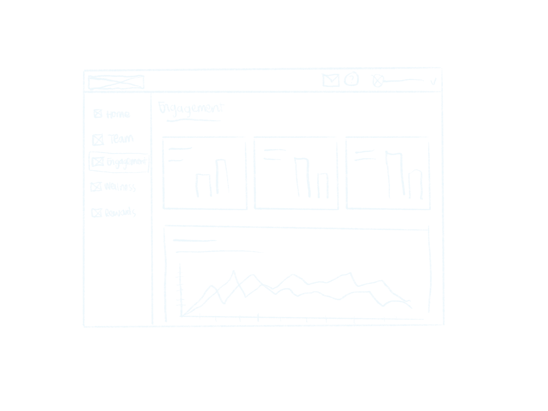 Sketch of the Home page