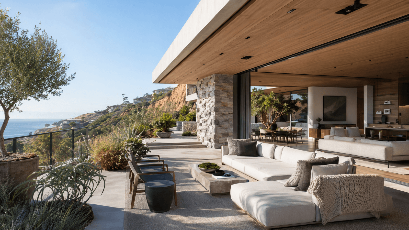 Kitchen view of the Canyon Edge Villa