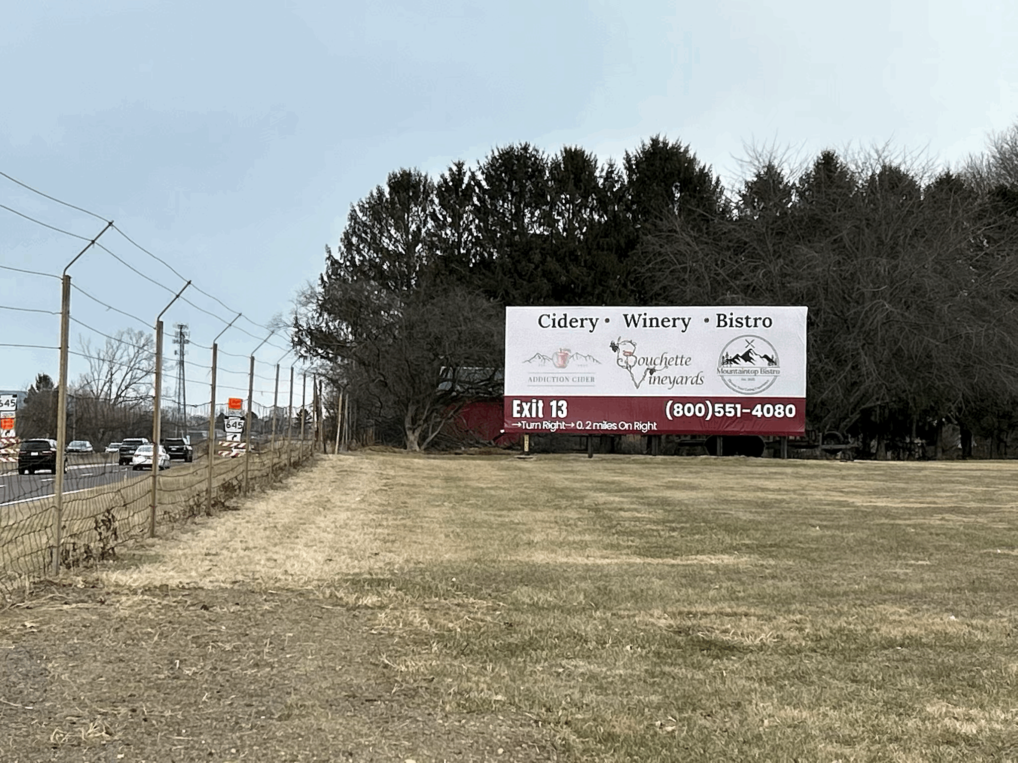 High-traffic Billboard on Highway by apexoda.com