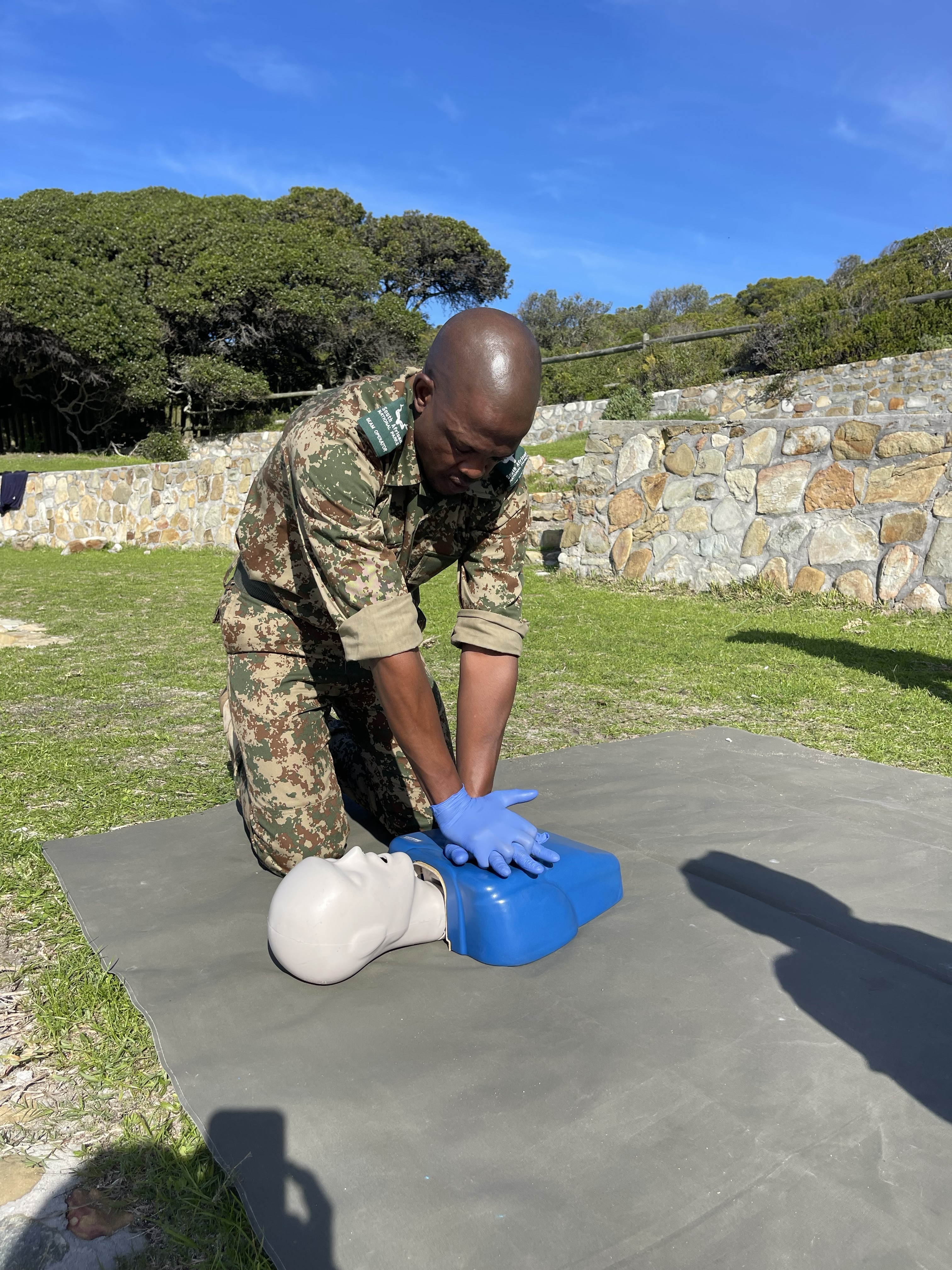First-aid and CPR training