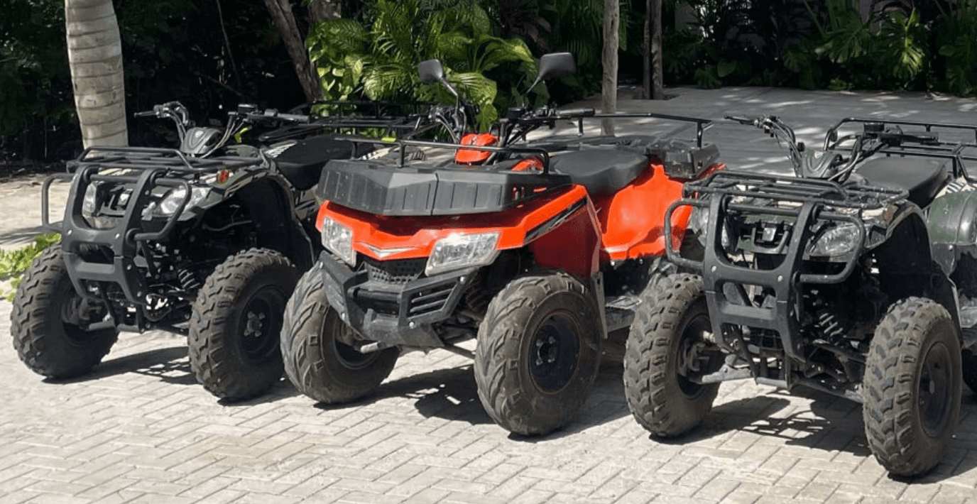 Italika ATV Rental Tulum 3 ATVS