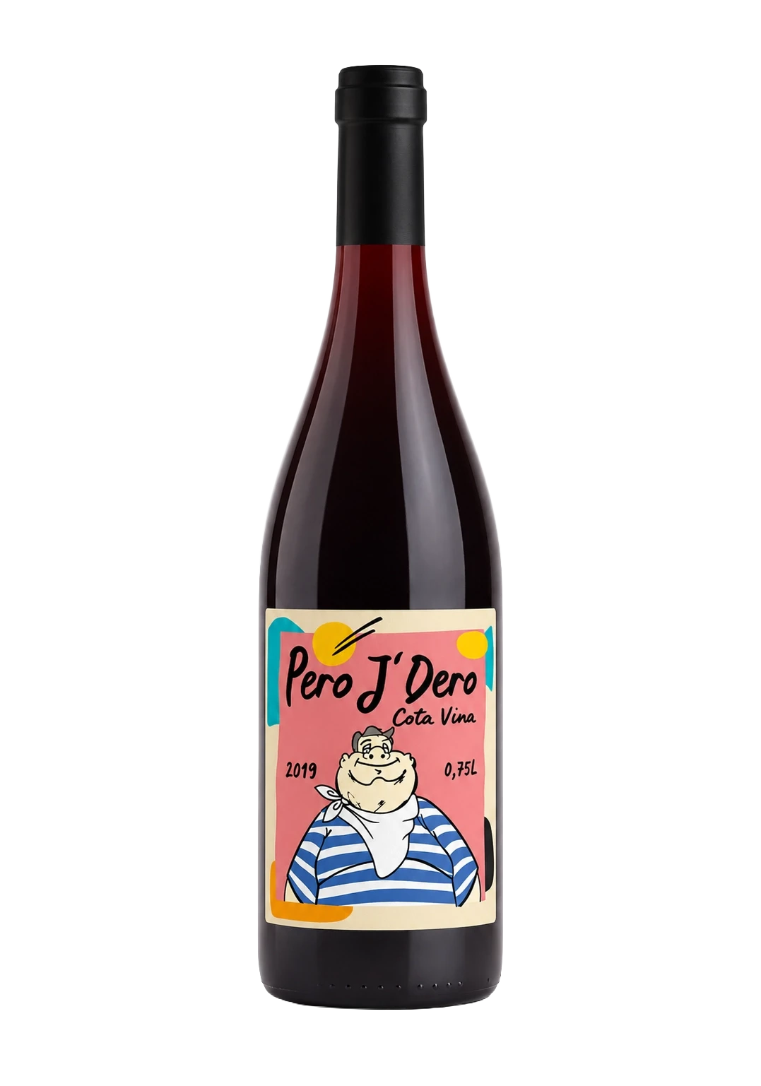 Cota J Dero 2021 boca prirodnog crnog vina iz Dalmacije