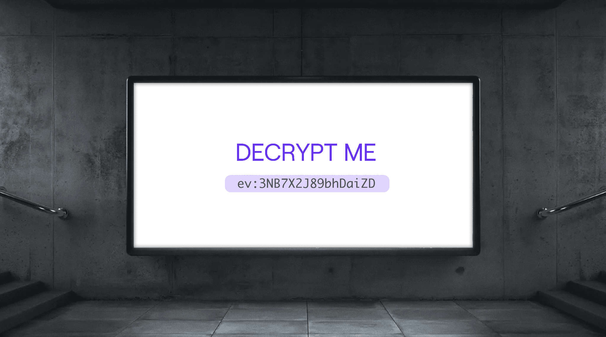 Posting sensitive data on a billboard wouldn't pose any risks