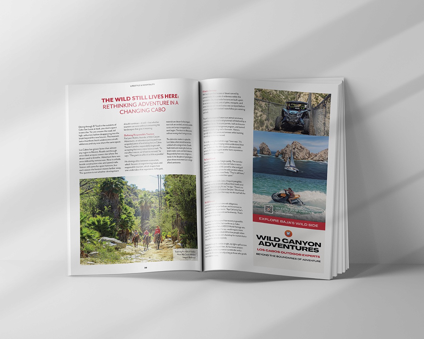 A screenshot from a website header