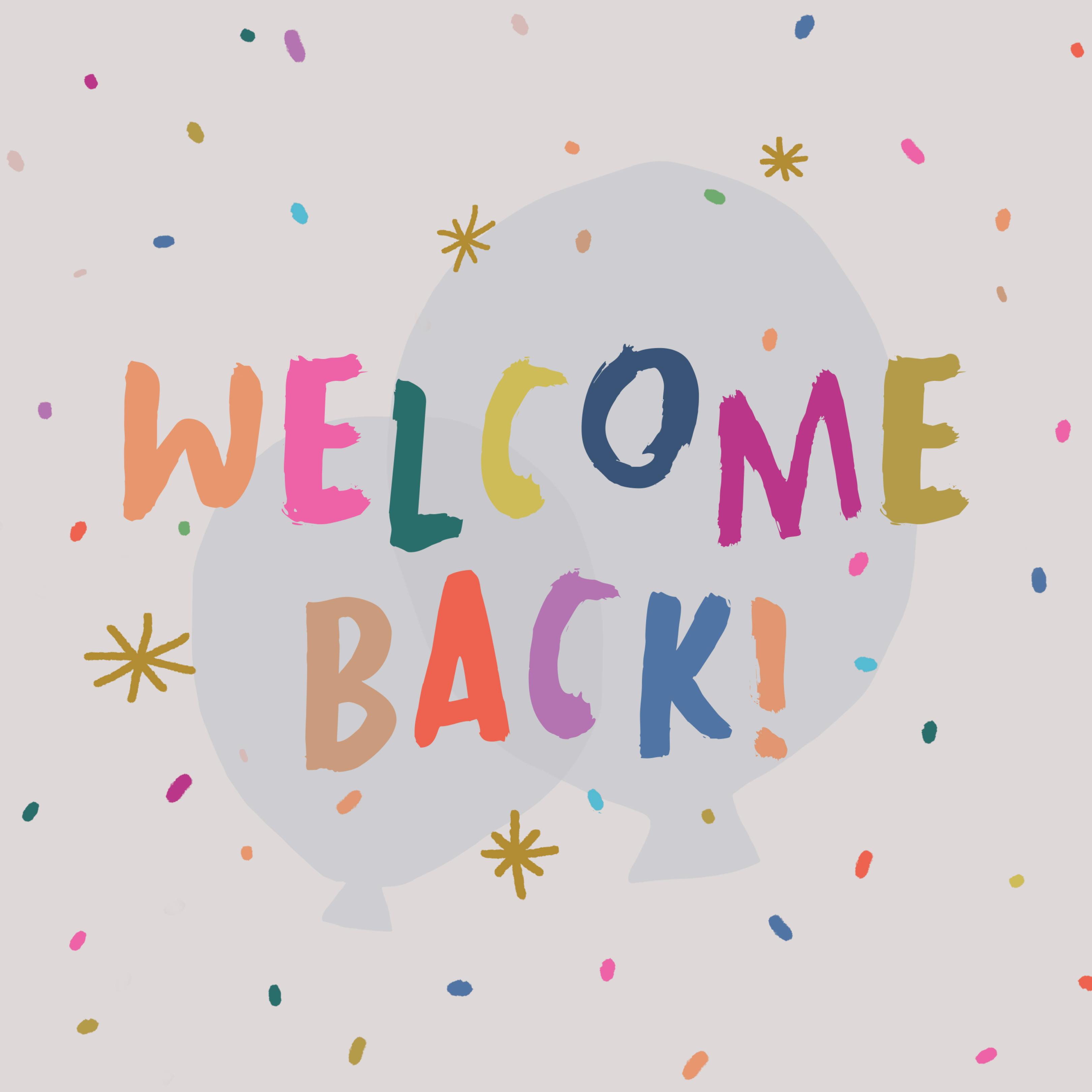 Welcome back party invite