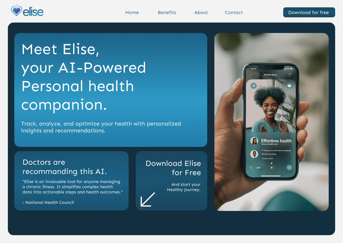 "Elise" design concept portfolio