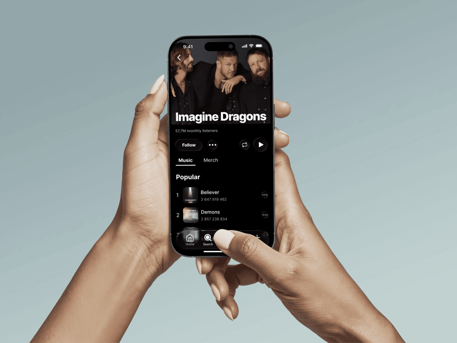Мобильное приложение с фокусом на эмоциональный UI, интерактив и удобную навигацию