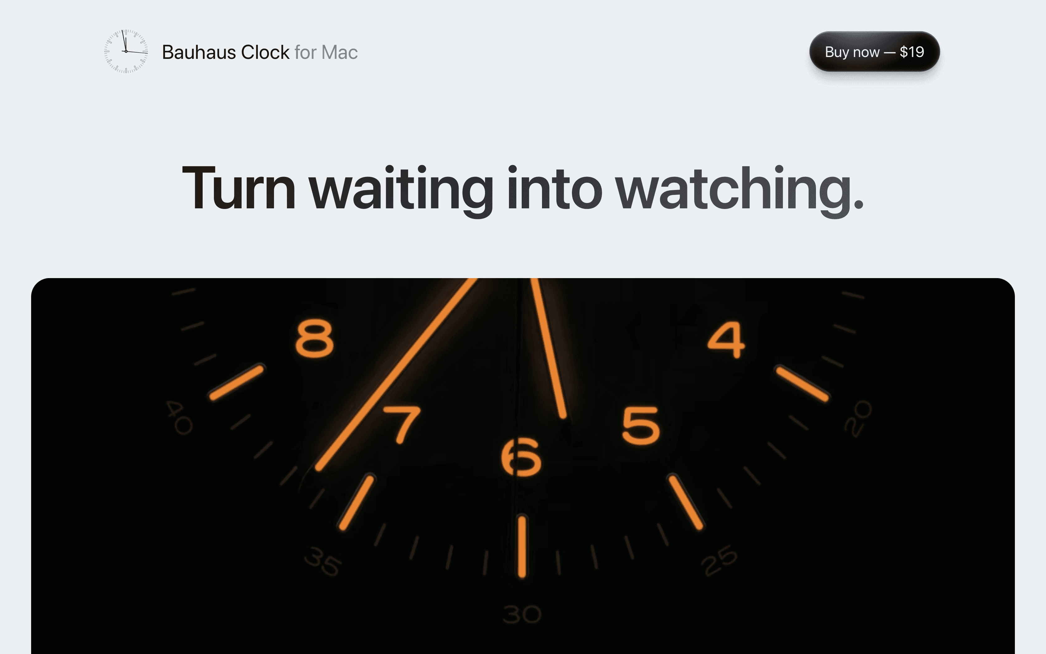Bauhaus Clock Thumb