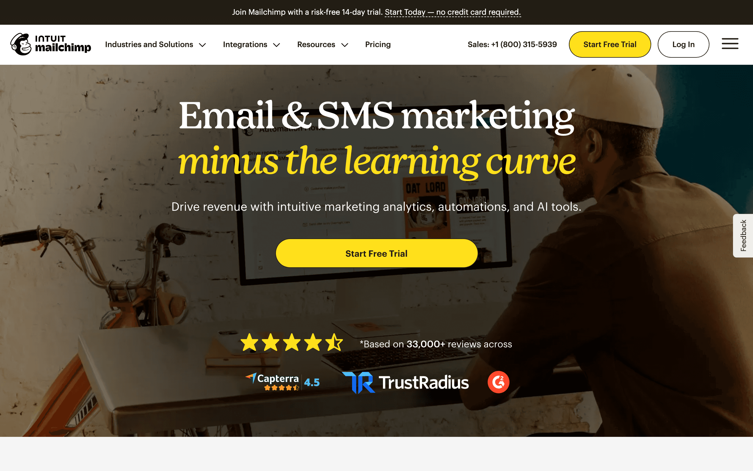 Mailchimp 公式サイト